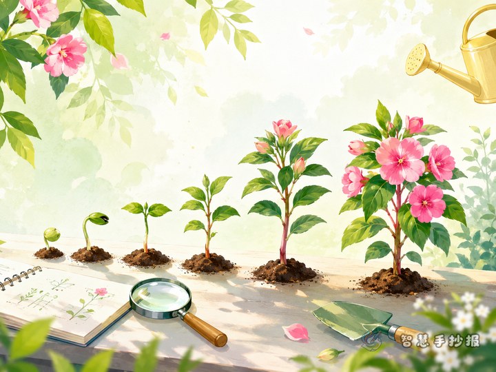 凤仙花种植观察手抄报要写哪些生长变化 - 相关内容封面