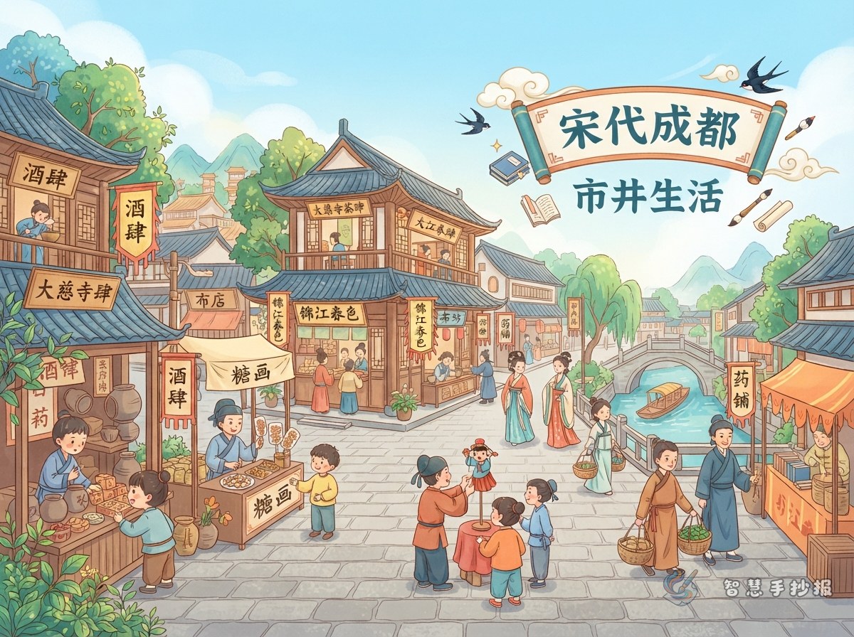 What to Include in a Song-Dynasty Chengdu Street-Life Poster - Poster topic cover image