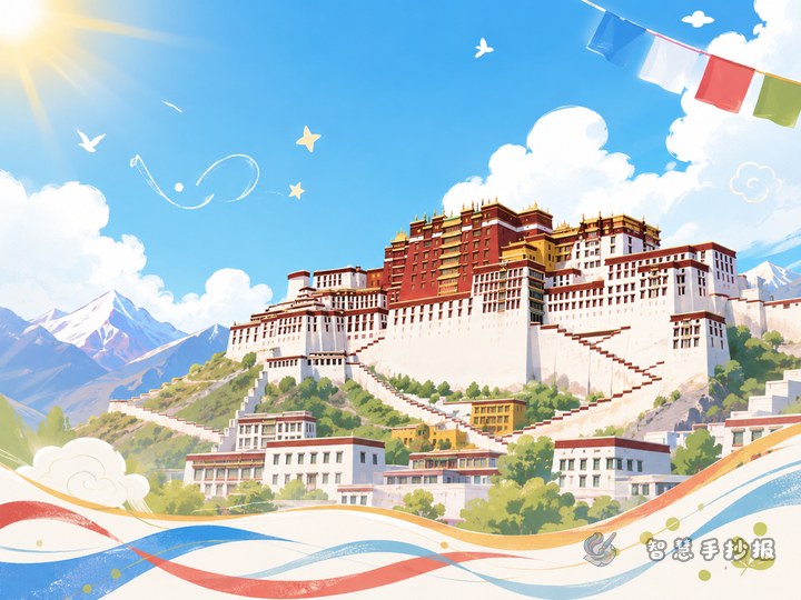 What should I include in a Potala Palace handwritten newspaper to make it well-structured? - Related topic thumbnail