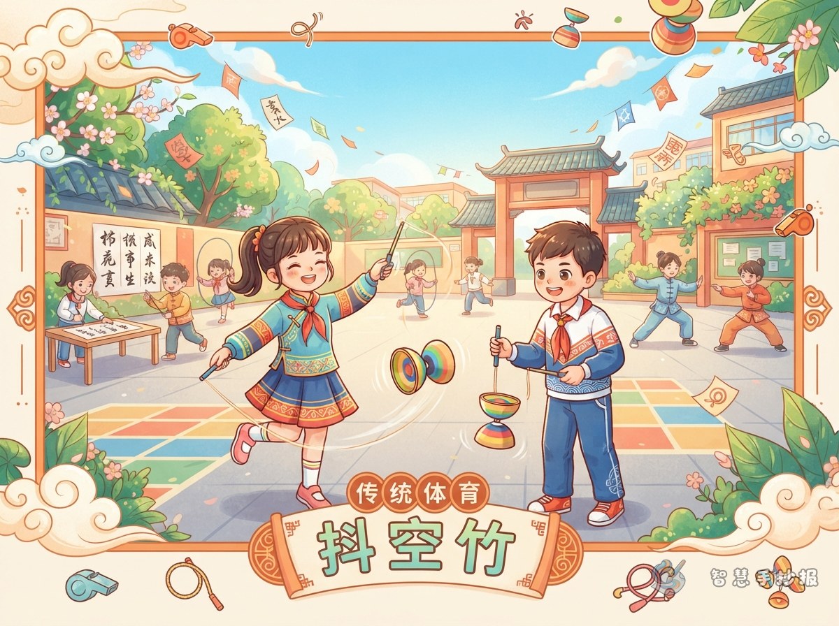 What Should a Diabolo (Kongzhu) Handwritten Newspaper Include? Content and Layout Ideas - Poster topic cover image