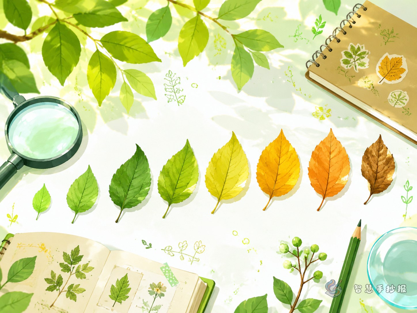 How to Make a Leaf Observation Handwritten Newspaper - Poster topic cover image