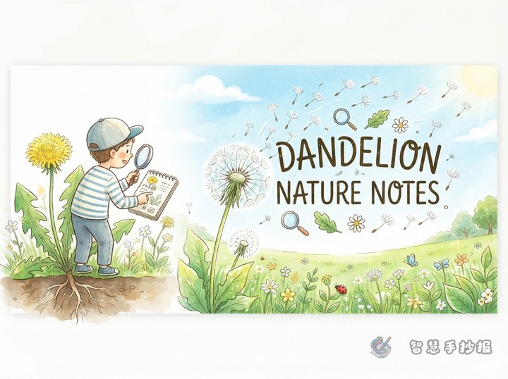 How to Make a Dandelion Nature Journal Handwritten Newspaper: From Flower to Flying Seed - Related topic thumbnail