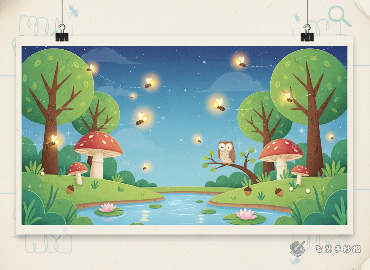 How to Make a Firefly Handwritten Newspaper Feel Like a Night Forest - Poster topic cover image