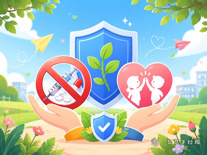 禁毒防欺凌自我保护手抄报分几个栏目合适 - 相关内容封面