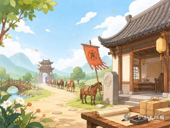 What should I write in an ancient post station poster to get a better score? - Related topic thumbnail