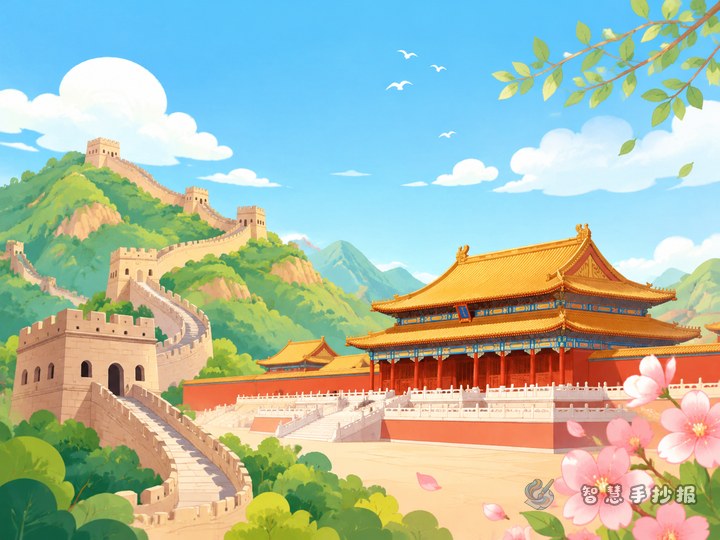 How to Write a Great Wall and Forbidden City Poster - Sketch Topic Cover