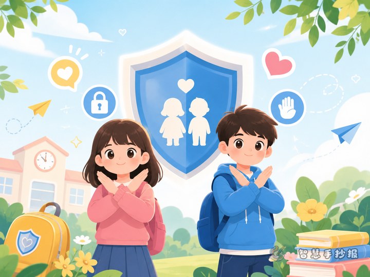 女生男生都要看：防性侵手抄报怎么做更实用 - 相关内容封面