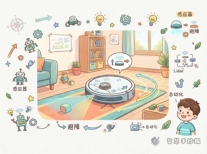 Why Doesn't a Robot Vacuum Hit the Wall? How to Make an Automation Basics Poster - Related topic thumbnail