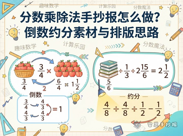 How to Make a Fraction Multiplication and Division Poster - Related topic thumbnail
