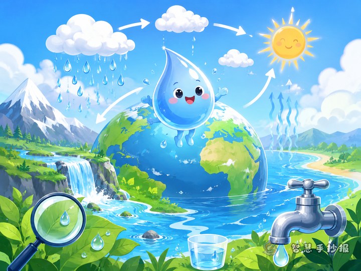 Does Water Travel Around Earth? How to Design a Water Drop Journey Poster - Related topic thumbnail