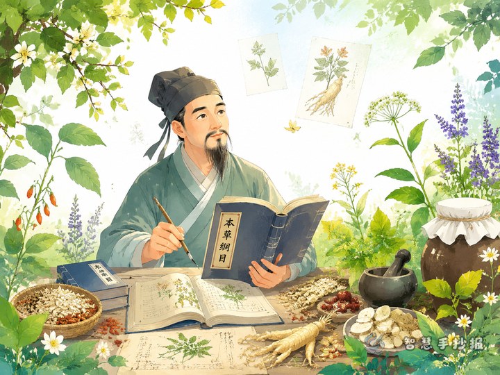 李时珍和《本草纲目》手抄报怎么做更有趣 - 相关内容封面