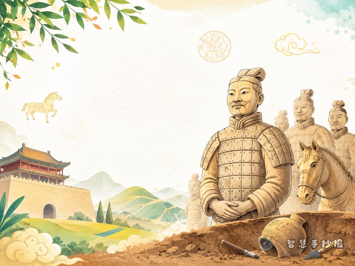 How can a Terracotta Warriors handwritten newspaper look historical without feeling dull? - Related topic thumbnail