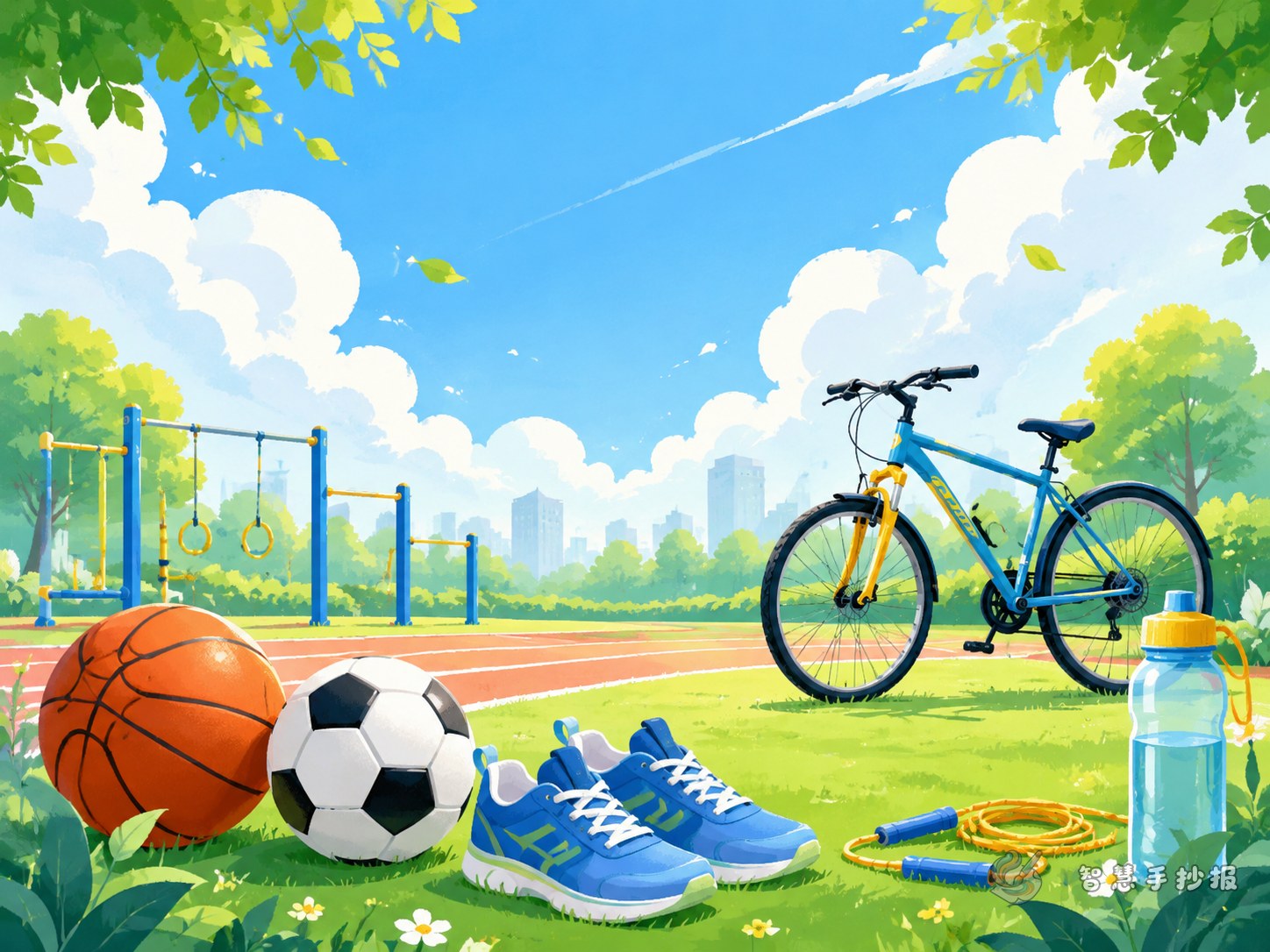 What to Write in a Keep Exercising Grow Healthy Handwritten Newspaper - Poster topic cover image