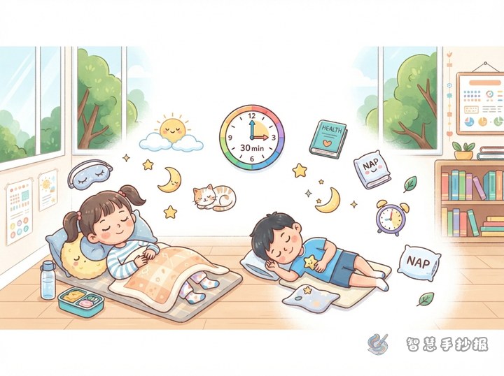 How Long Should a Nap Be? A Nap Section for Your Sleep Health Handwritten Newspaper - Preview of Sleep Health and Daily Routine Handwritten Newspaper series