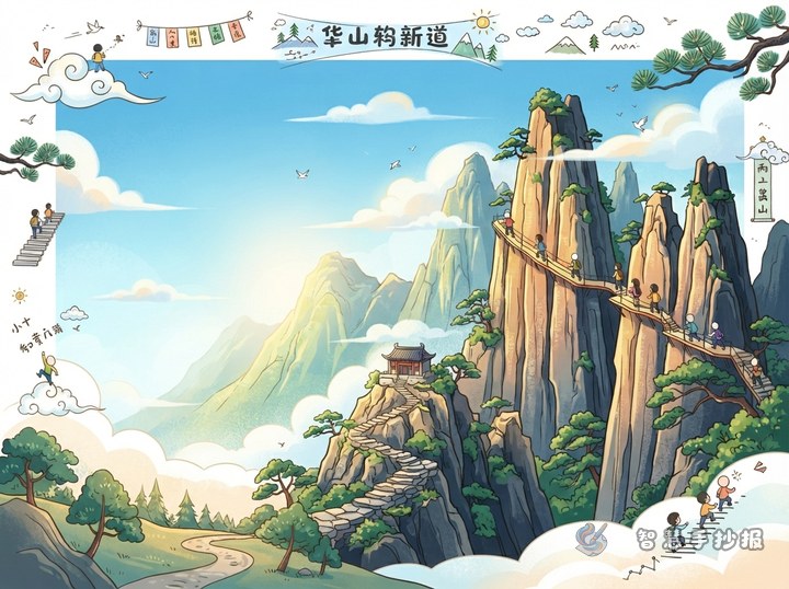 华山手抄报怎么写出险峻感？素材与版面搭配建议 - 相关内容封面