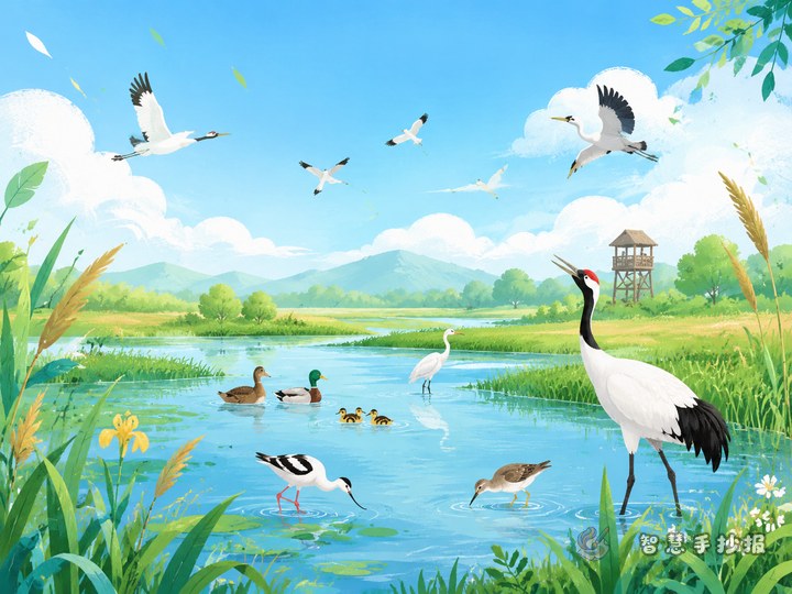 How to Design a Wetland and Migratory Birds Poster with Strong Visual Impact - Related topic thumbnail