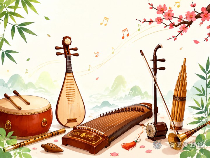 How to Make a Handwritten Newspaper About the Eight Sounds of Chinese Instruments - Related topic thumbnail