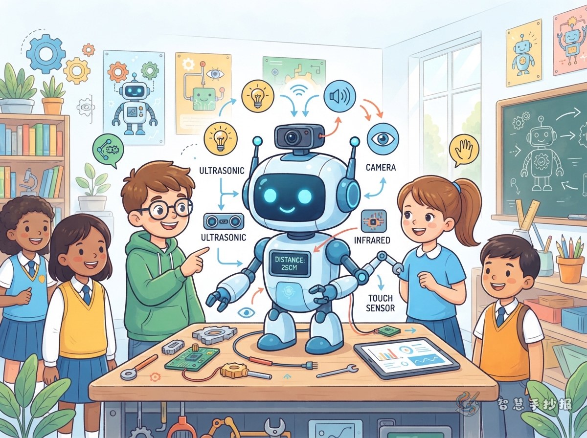 How Do Robots Sense Their Surroundings? Sensor Poster Ideas - Poster topic cover image