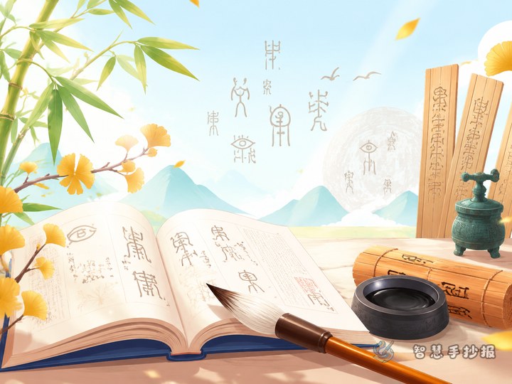 汉字背后的故事手抄报怎么写更有文化味 - 相关内容封面