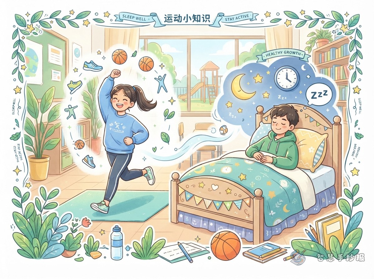 What Sleep and Exercise Tips Can I Write in a Puberty Hygiene Handwritten Newspaper? - Poster topic cover image