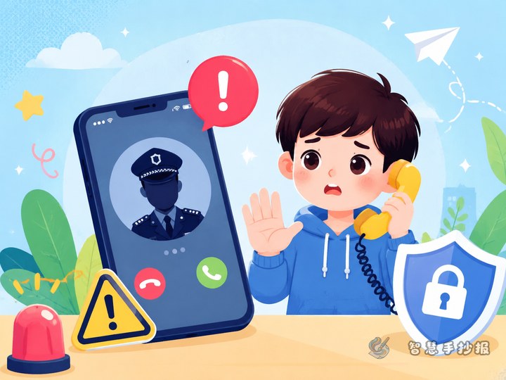 有人冒充警察打电话怎么办？防诈骗手抄报内容设计 - 相关内容封面