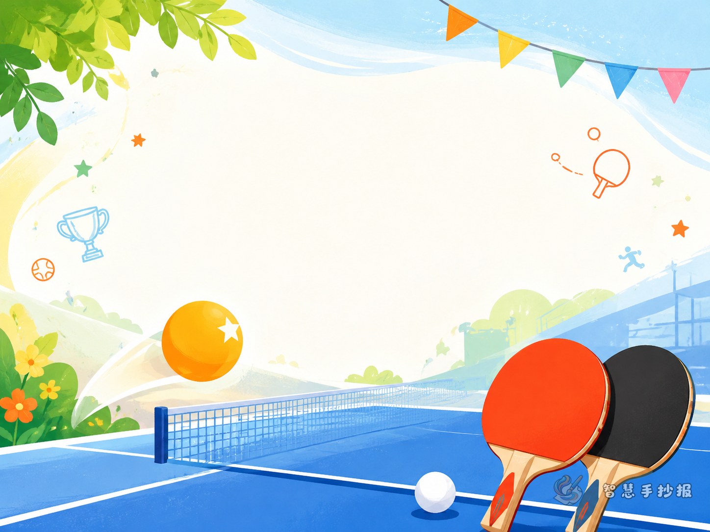 What Should I Put in a Table Tennis Handwritten Newspaper? - Poster topic cover image