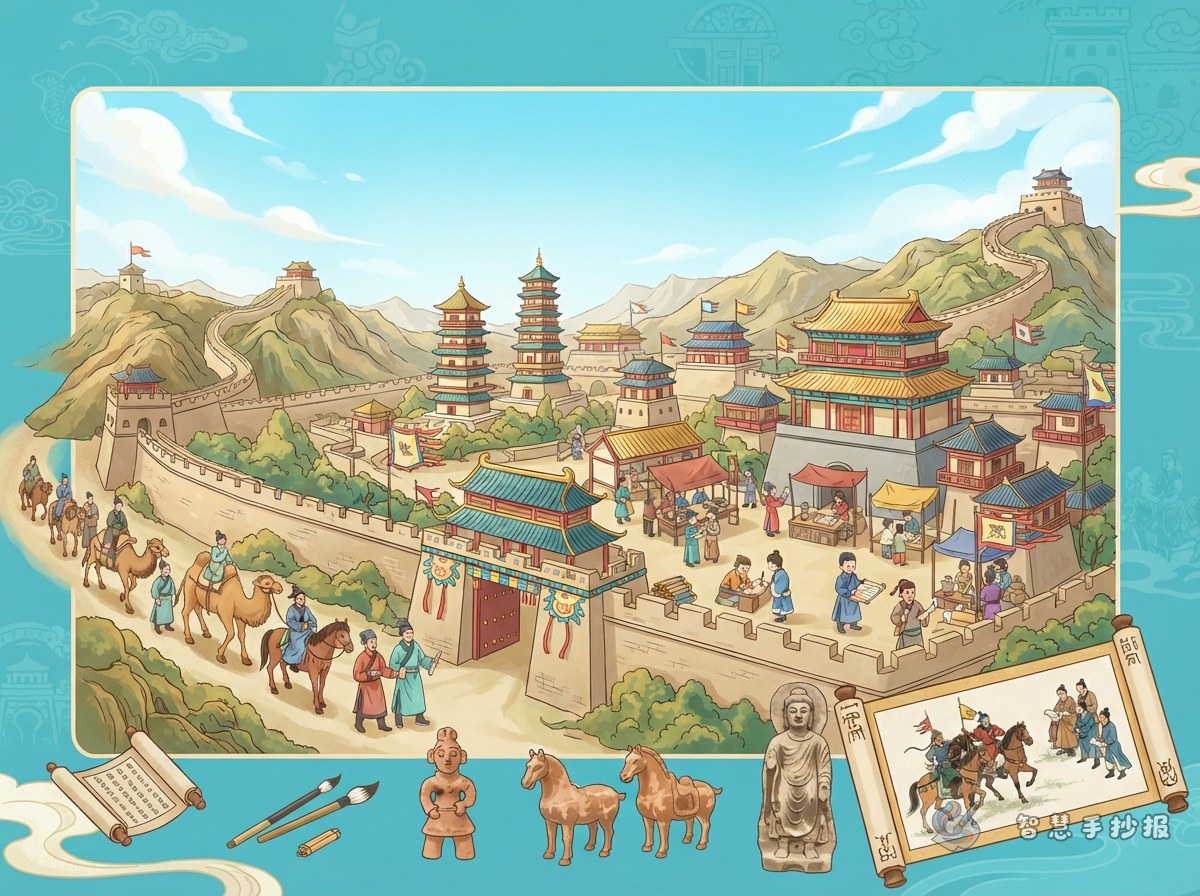 How to Design a Datong Northern Wei Pingcheng Handwritten Newspaper - Poster topic cover image