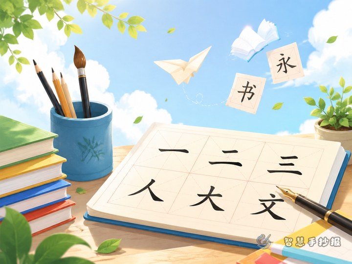 规范写字手抄报可以写什么内容 - 相关内容封面
