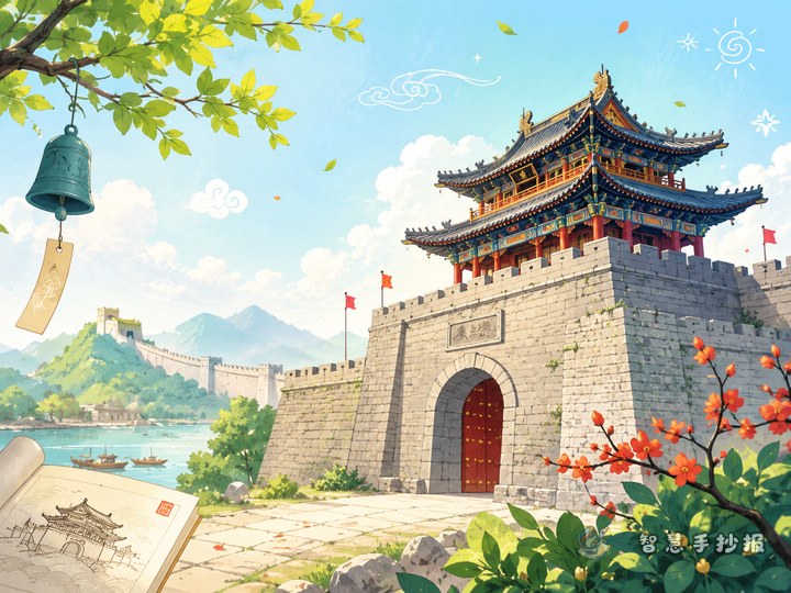 古代城楼手抄报可以从哪些方面写 - 相关内容封面