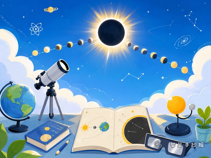 How to Design a Solar Eclipse Handwritten Poster for Kids with a Scientific Feel - Related topic thumbnail