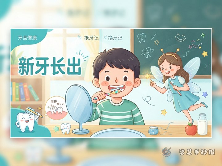 How to Make a Poster About an Adult Tooth Growing Before a Baby Tooth Falls Out - Related topic thumbnail