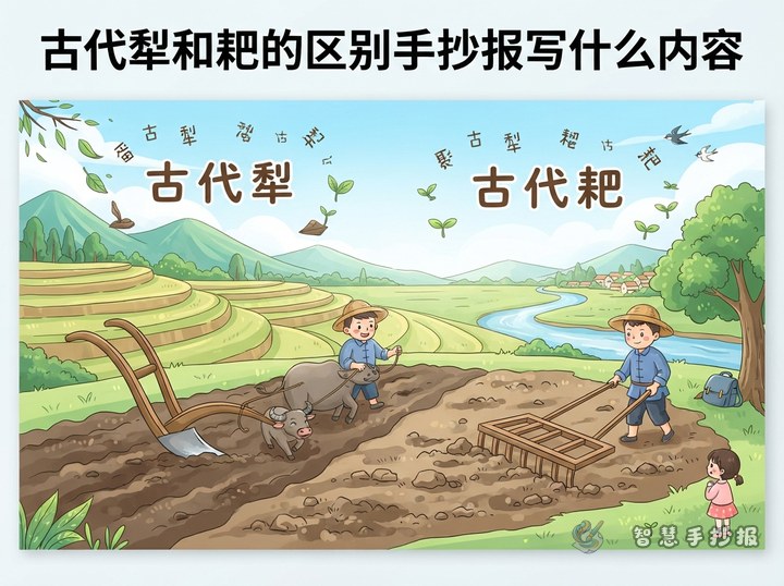 What to Put in a Handwritten Newspaper About the Difference Between Ancient Plows and Harrows - Related topic thumbnail