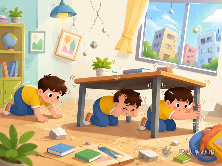 How to Make a Drop Cover Hold On Earthquake Safety Poster - Related topic thumbnail