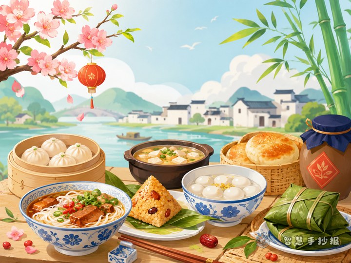 What to Write in a Hometown Food Culture Handwritten Newspaper - Sketch cover for Hometown Food and Food Culture Handwritten Newspaper