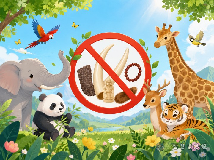 What can I write in a handwritten newspaper about refusing wildlife products? - Related topic thumbnail