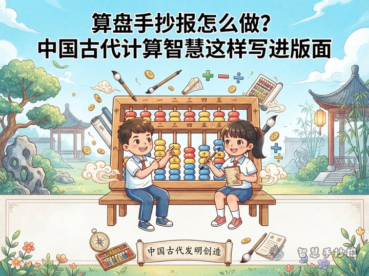 How to Make an Abacus Handwritten Newspaper: Writing Ancient Chinese Calculating Wisdom Into Your Layout - Related topic thumbnail