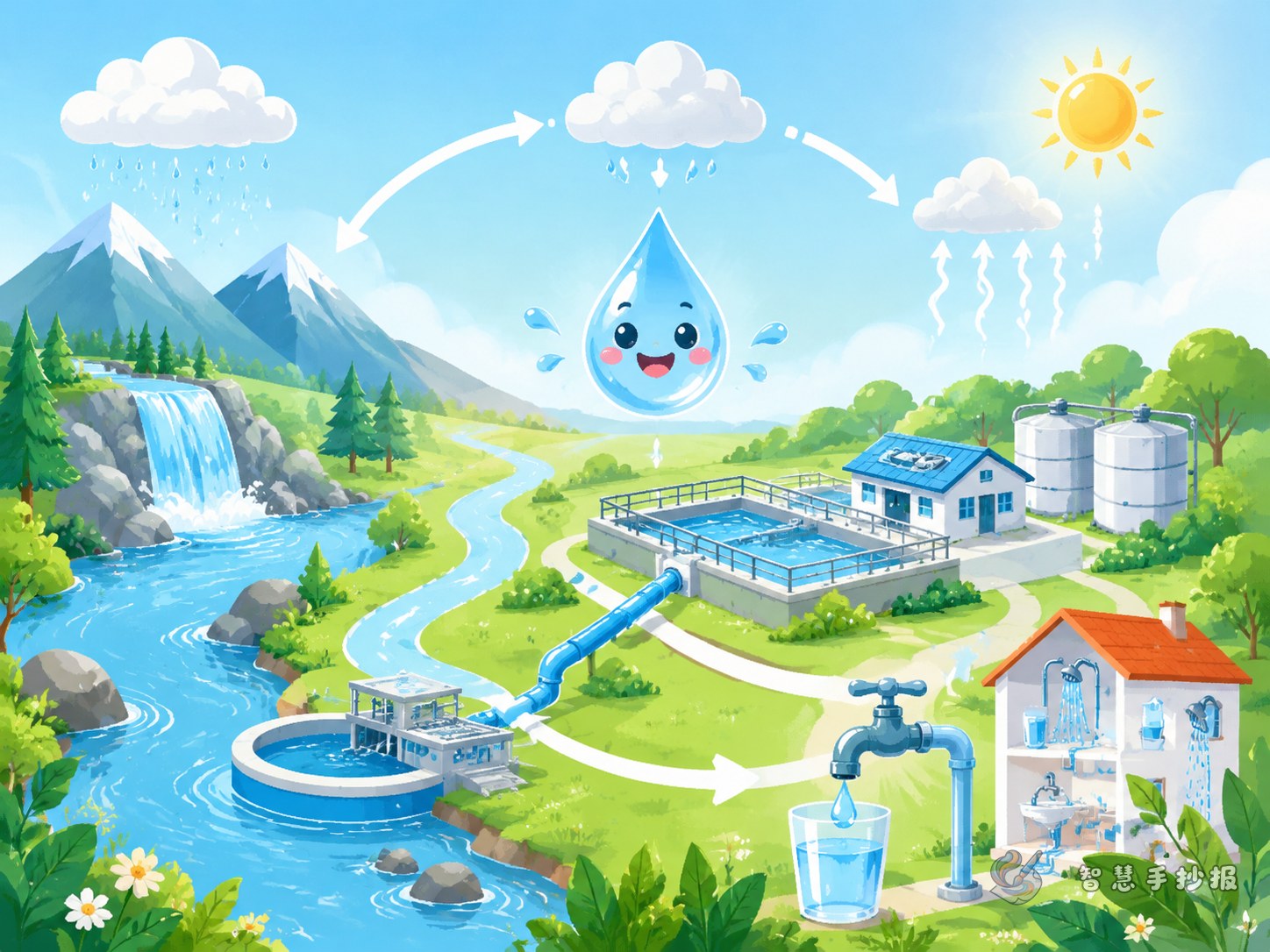 Where Does Tap Water Come From and Where Does It Go? How to Make a High-Scoring Poster - Poster topic cover image