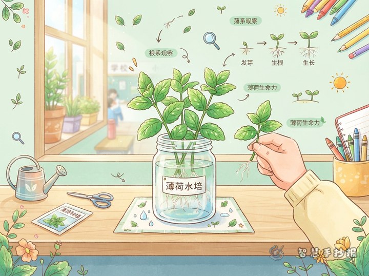 How to Make a Hydroponic Mint Rooting Observation Poster - Related topic thumbnail