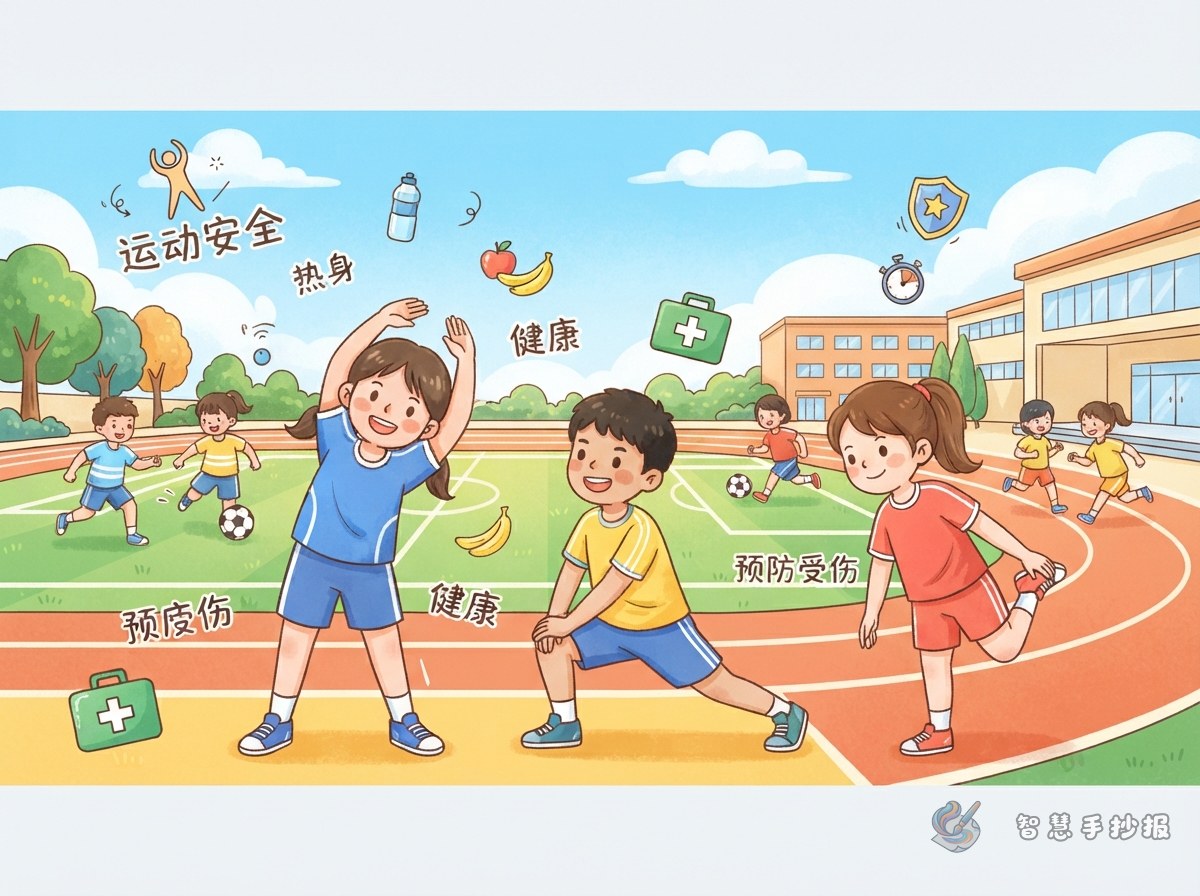 How to Make a Sports Safety Handout: Warm-Up and Injury Prevention Ideas - Poster topic cover image