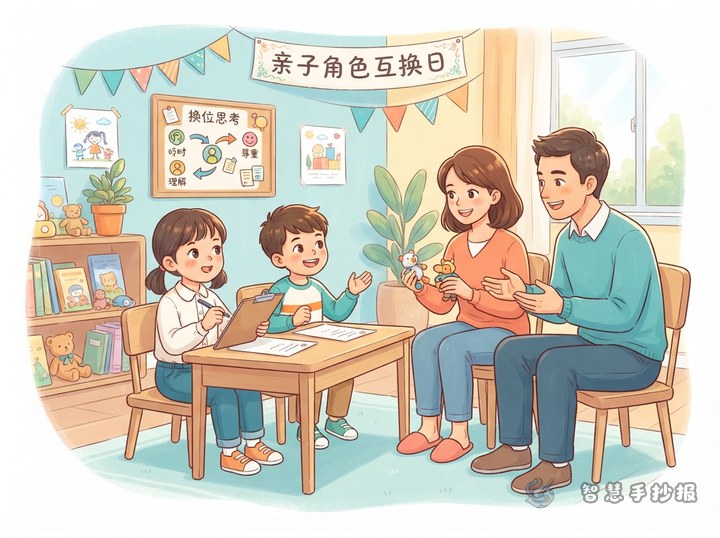 How to Make a Parent-Child Role-Swap Handwritten Newspaper: Empathy That Builds Better Communication - Preview of Family Communication and Parent-Child Growth Handwritten Newspaper series