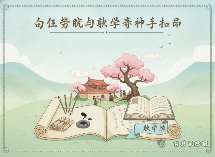 古代书院手抄报写什么内容更有求学味 - 古代书院与求学精神手抄报手抄报封面