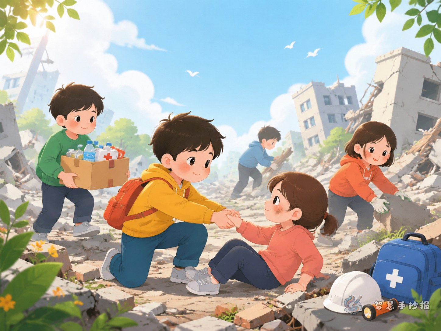 How to Design a Poster About Helping Others After an Earthquake - Poster topic cover image