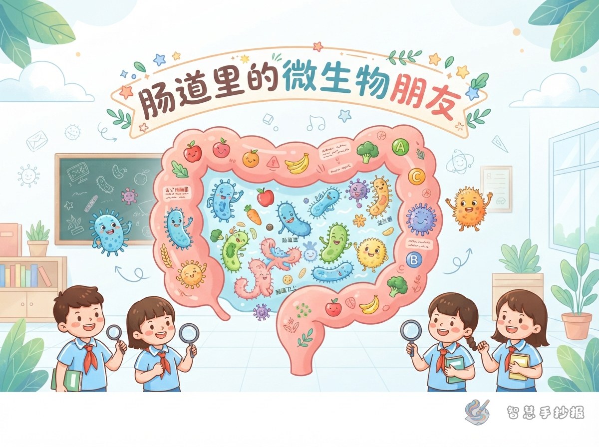 How to Draw a Handwritten Newspaper About Friends in the Gut - Poster topic cover image