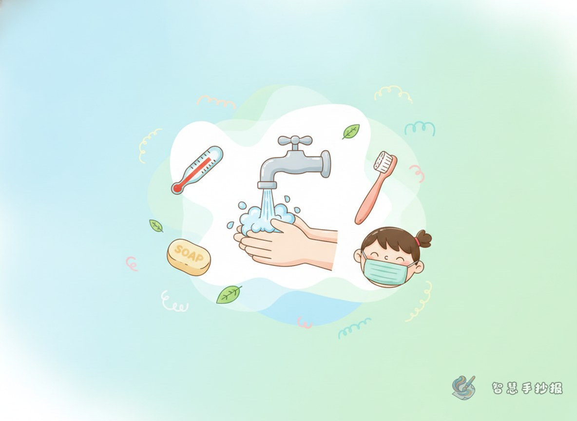 校园晨检卫生手抄报可以写哪些内容 - 智慧手抄报专题封面图