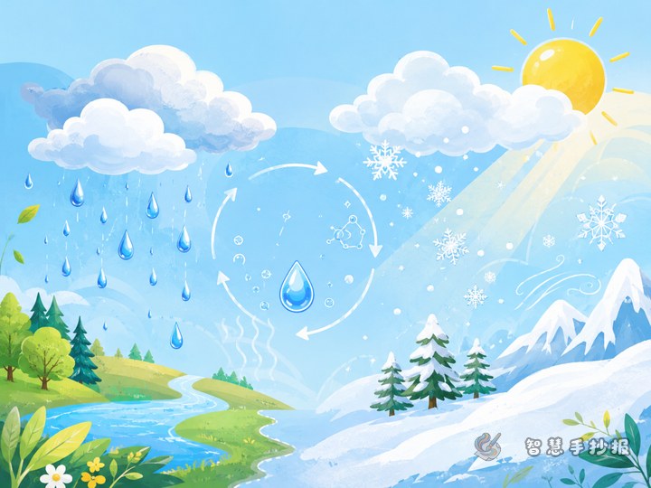 为什么会下雨下雪手抄报怎么设计更容易拿高分 - 相关内容封面