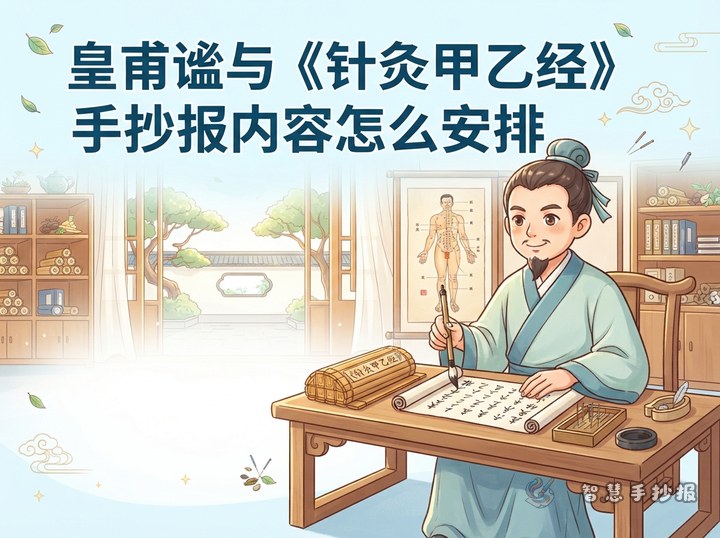 How to Plan a Huangfu Mi and Acupuncture Classic Handwritten Newspaper - Related topic thumbnail
