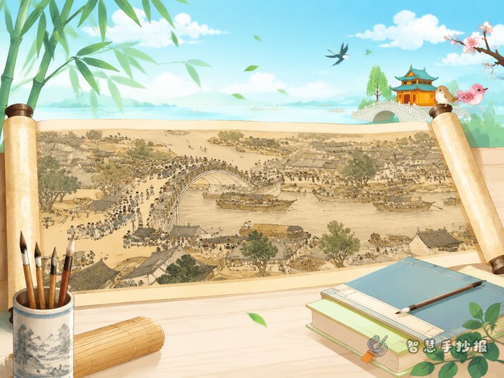 What should I write in a Along the River During the Qingming Festival poster? - Related topic thumbnail