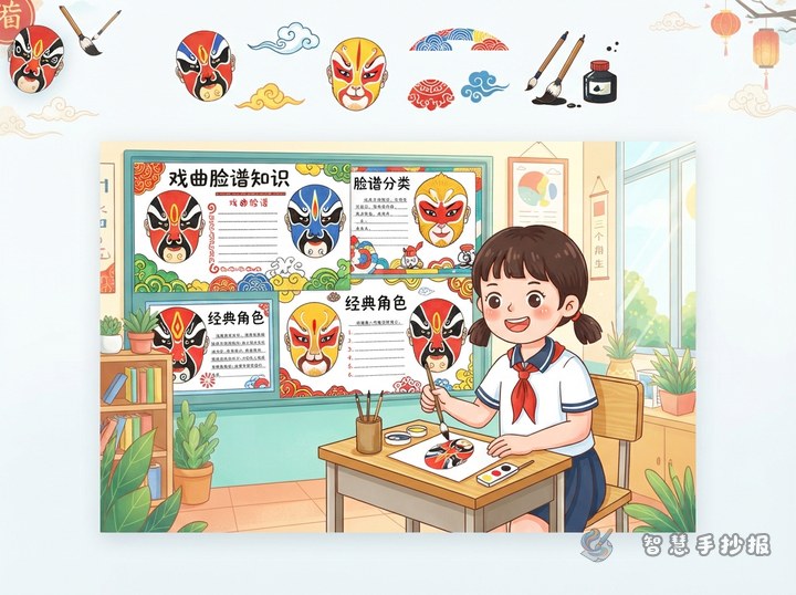 Which Mask Types Do Chinese Opera Masks Have? A Handwritten Newspaper Guide - Related topic thumbnail