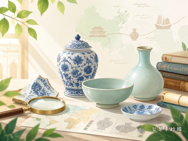 古代瓷器手抄报可以从哪些角度入手？ - 手抄报专题封面