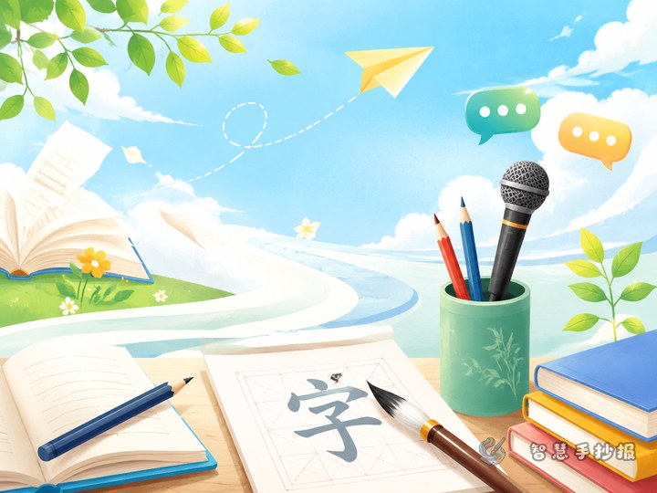 写好规范字讲好普通话手抄报题目怎么定更出彩 - 相关内容封面
